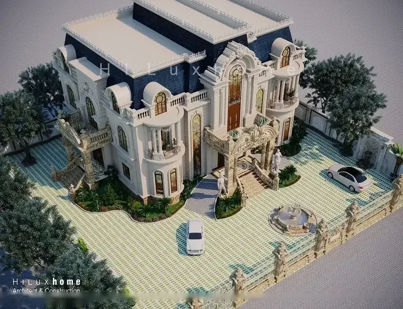 Biệt thự lâu đài cổ điển